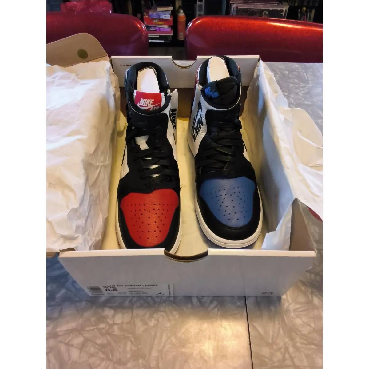 Nike shoes - Air Jordan 1 - Air - AT4151-001 - White (UPC: 0191887138006) 1