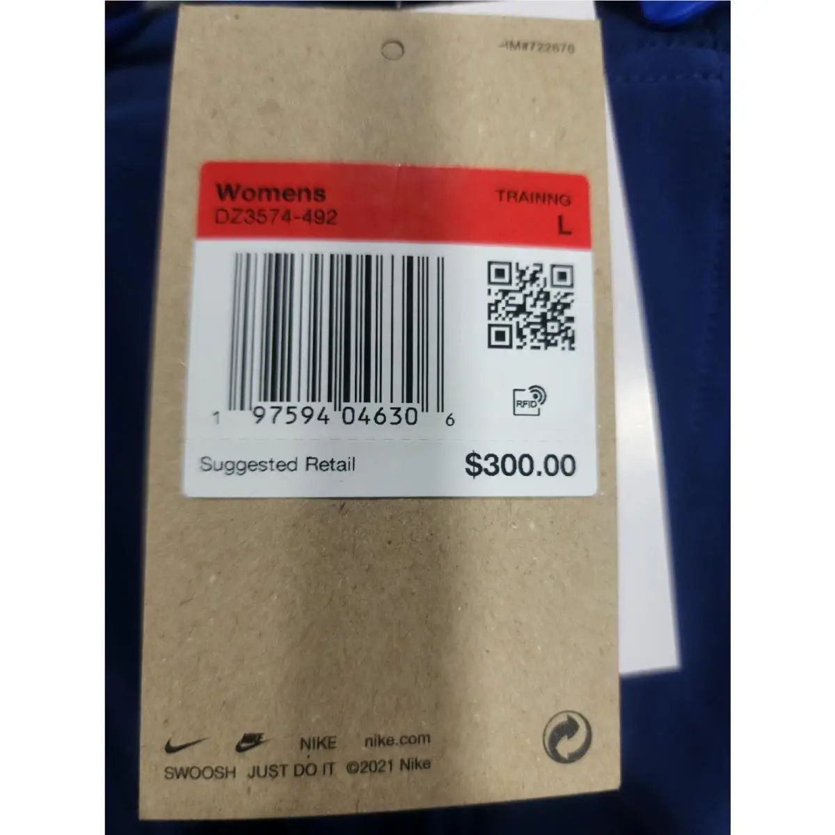 Nike clothing - Blue (UPC: 197594034587) 2