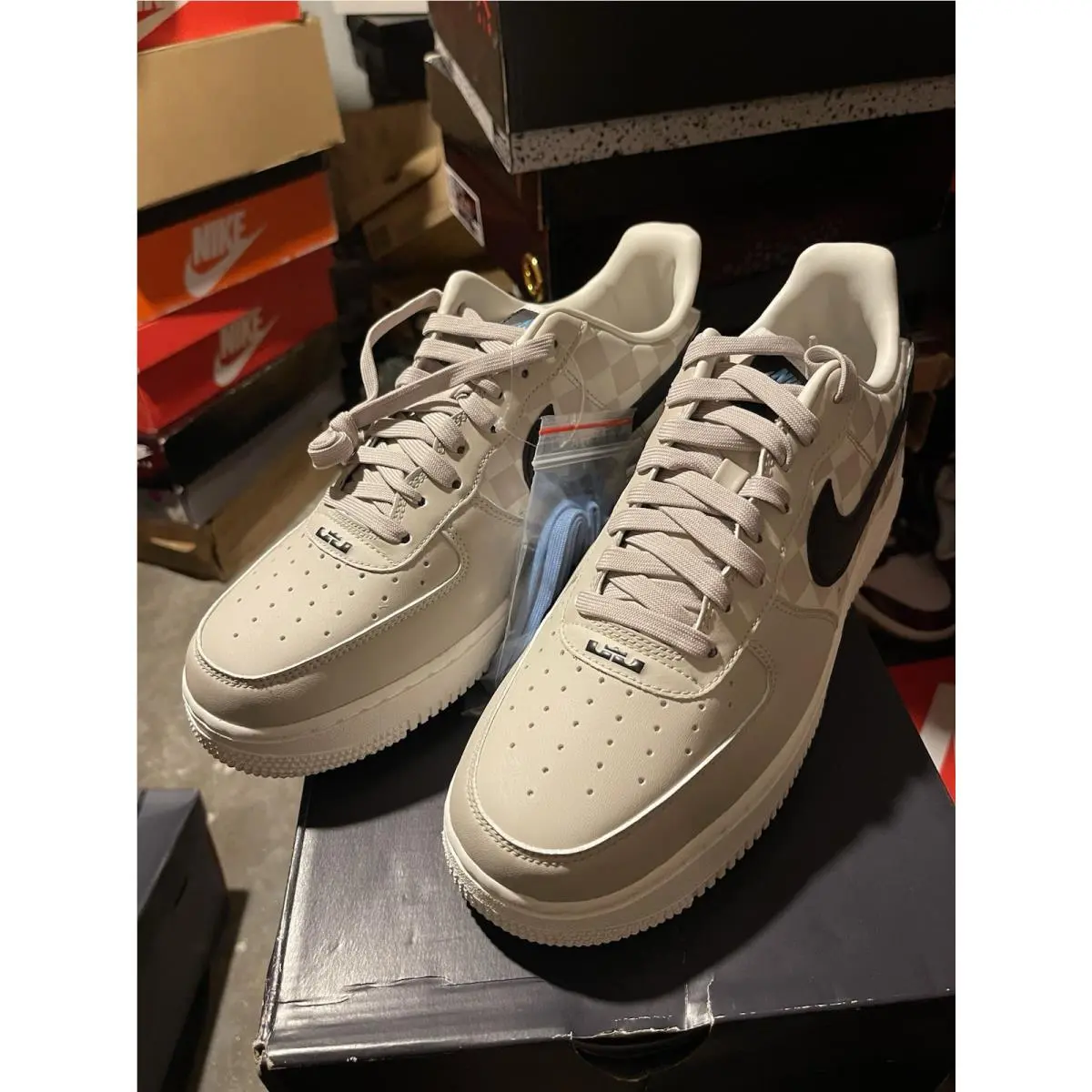 Size 9.5 - Lebron James x  Air Force 1 Strive For Greatness by Nike