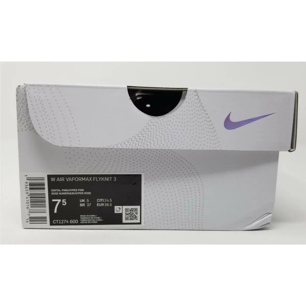 Nike shoes - Nike Air Vapormax Flyknit - Air Vapormax Flyknit - CT1274 600 - Pink (UPC: 193659410167) 9