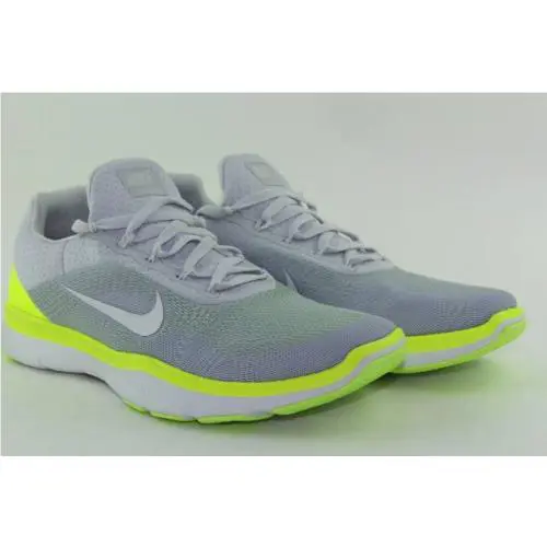 Nike shoes - FREE TRAINER V7 - FREE TRAINER - PURE PLATINUM, VOLT, GHOST GREEN (UPC: 887224555192) 4