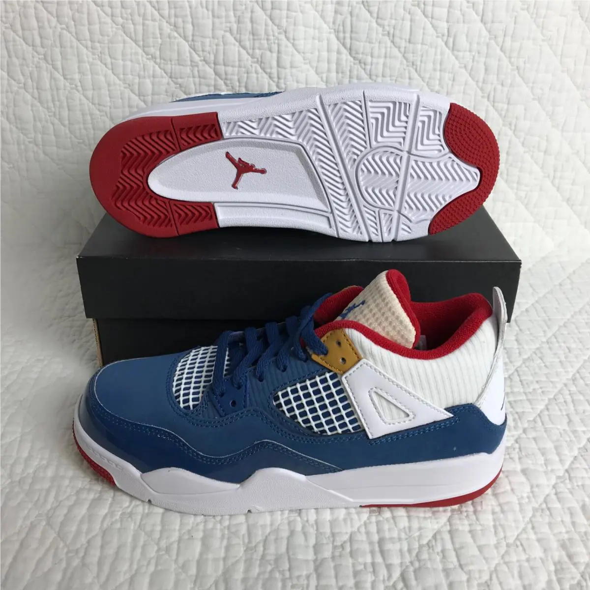 Nike shoes - DR6953-400 - DR6953-400 - French blue/white-gym red 2
