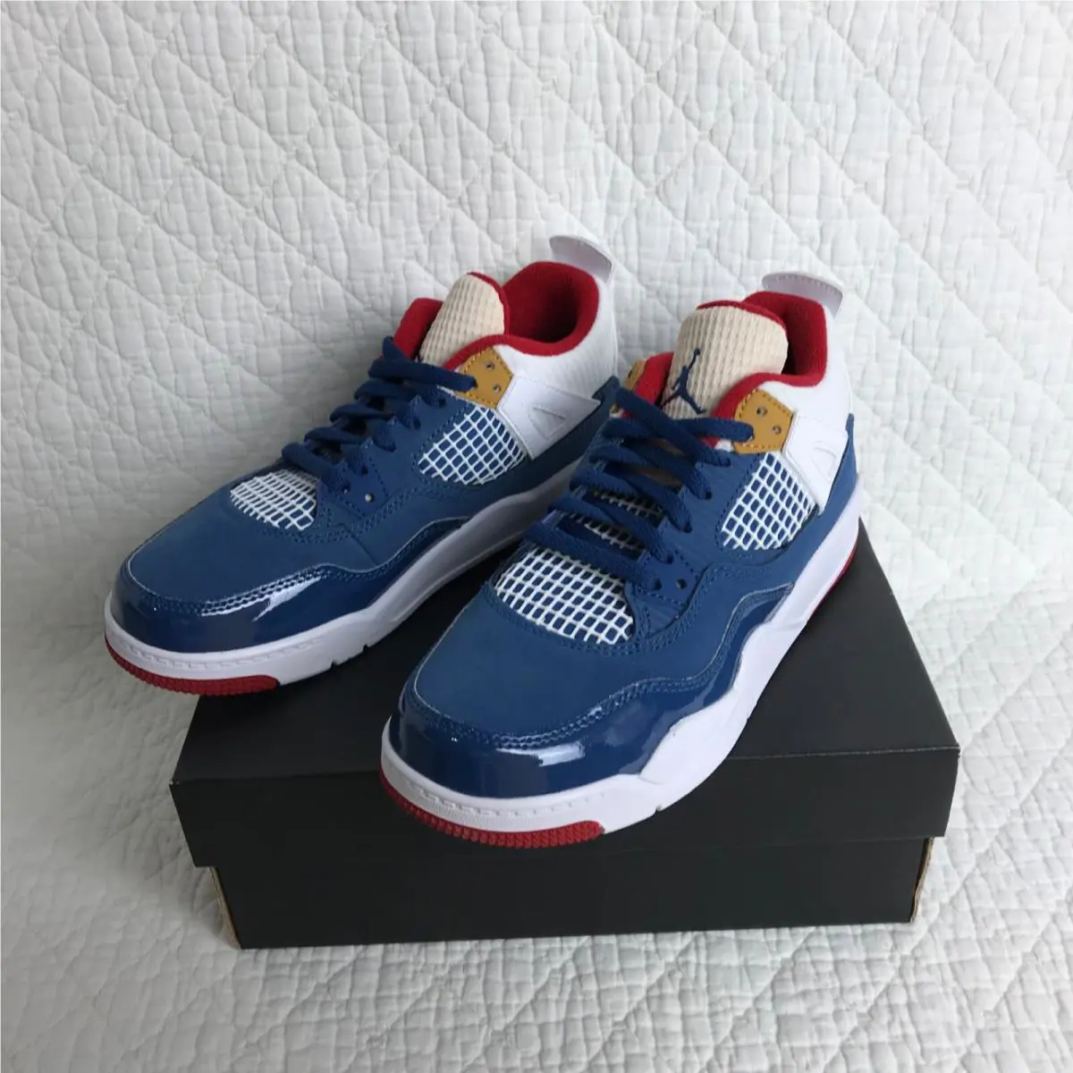 Nike shoes - DR6953-400 - DR6953-400 - French blue/white-gym red 5