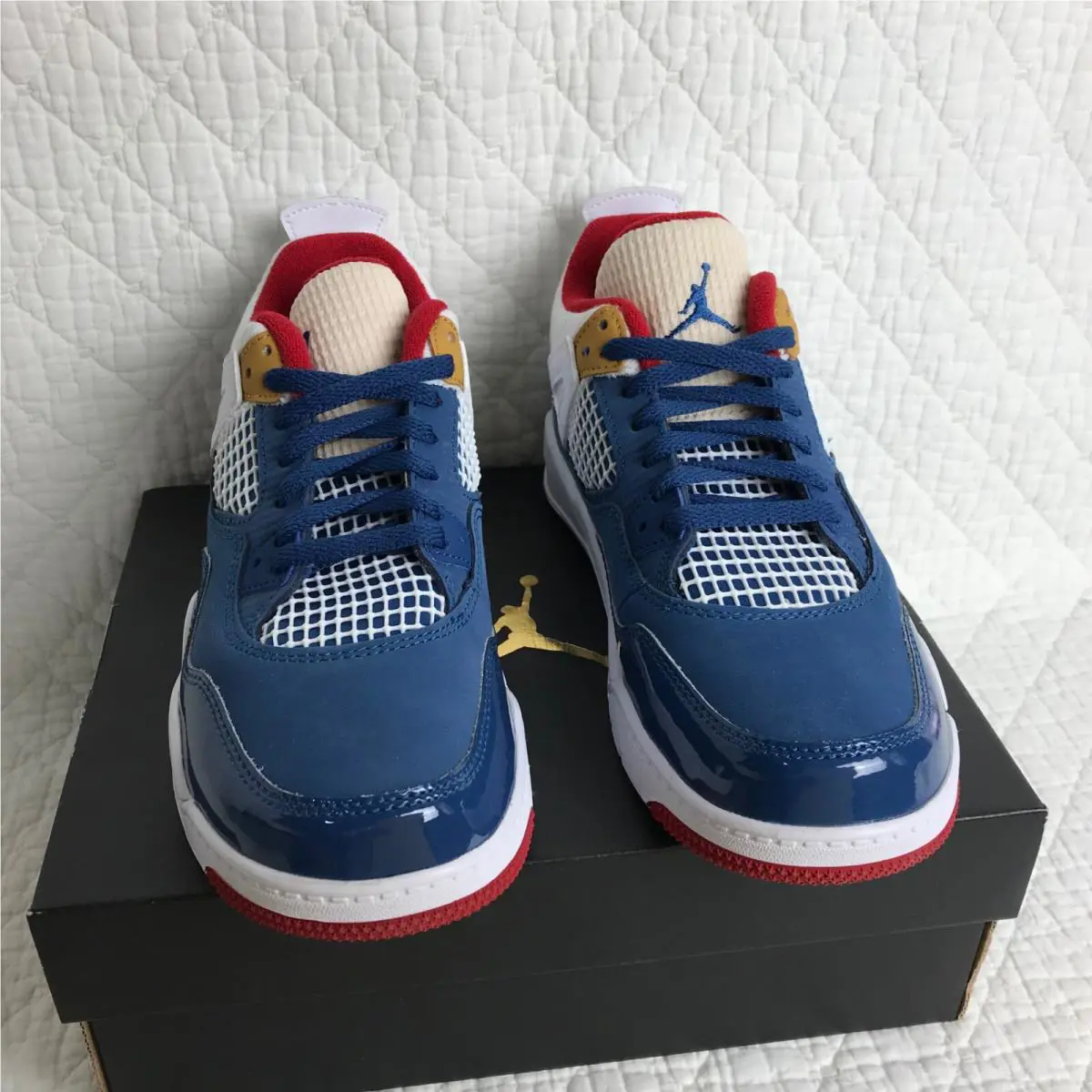 Nike shoes - DR6953-400 - DR6953-400 - French blue/white-gym red 3