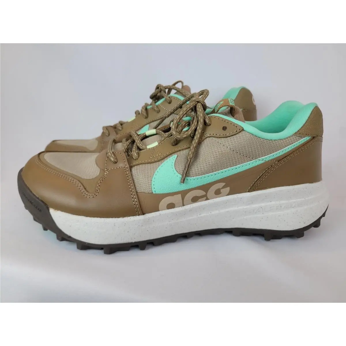 Acg Lowcate Limestone Brown Green Glow Driftwood White DX2256-200 sz 9 Men by Nike