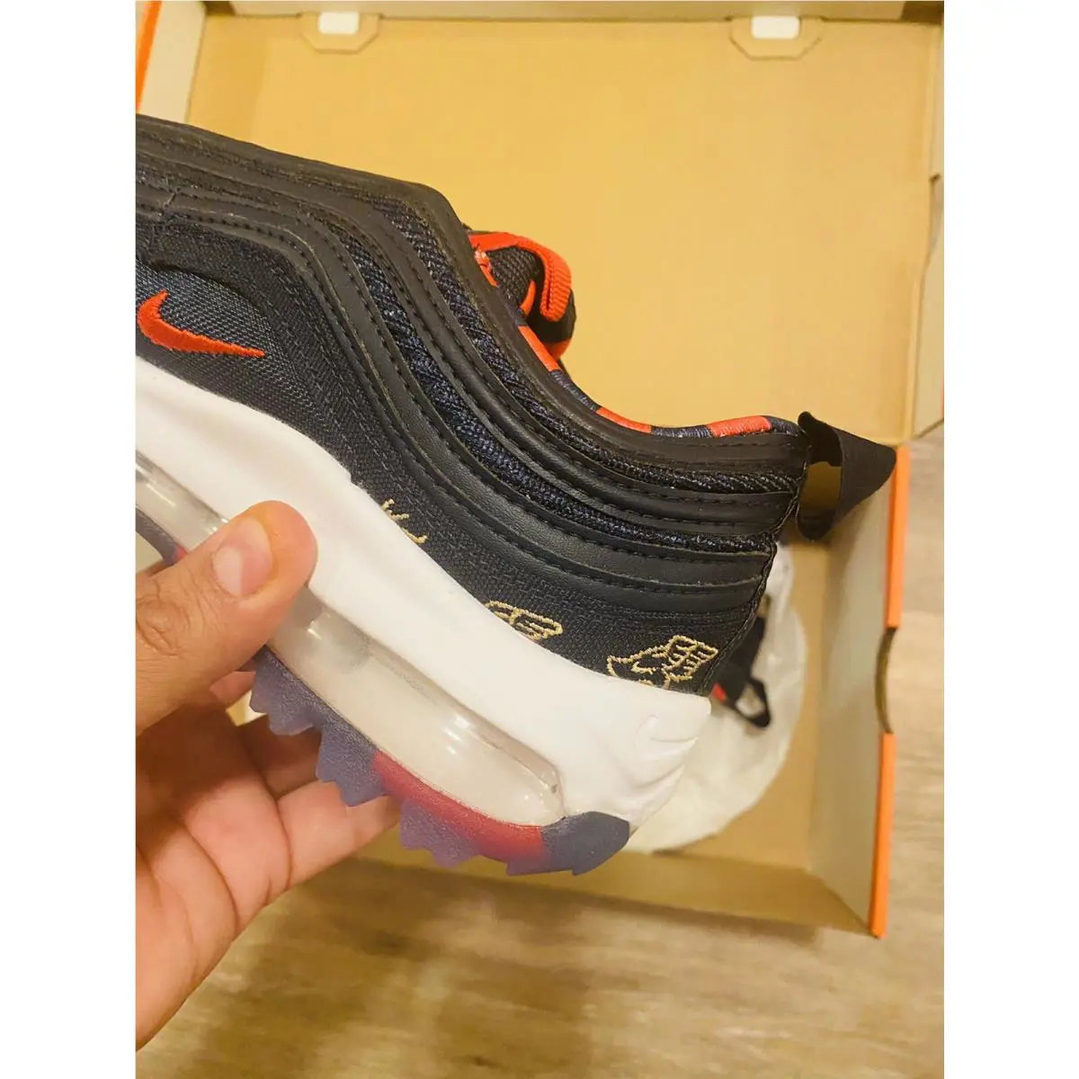 Nike shoes - Nike Air Max 97 G NRG - CK1220-400 - Obsidian-University Red-White (UPC: 194493915351) 1