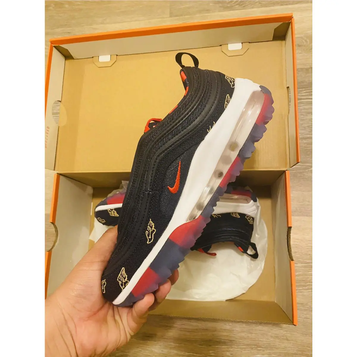 Nike shoes - Nike Air Max 97 G NRG - CK1220-400 - Obsidian-University Red-White (UPC: 194493915351) 3