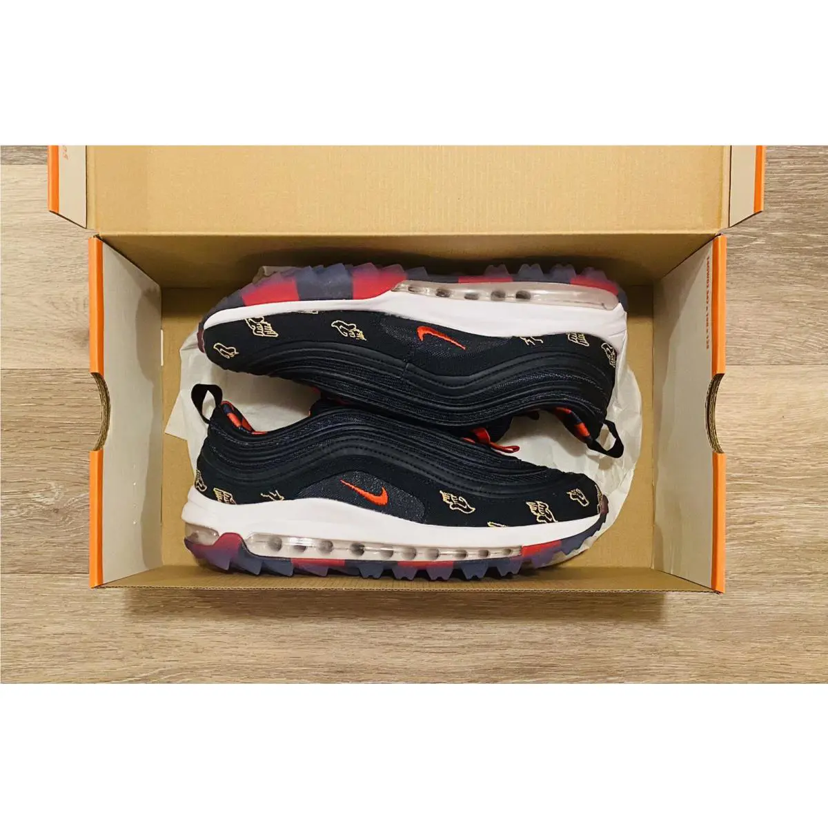 Nike shoes - Nike Air Max 97 G NRG - CK1220-400 - Obsidian-University Red-White (UPC: 194493915351) 5
