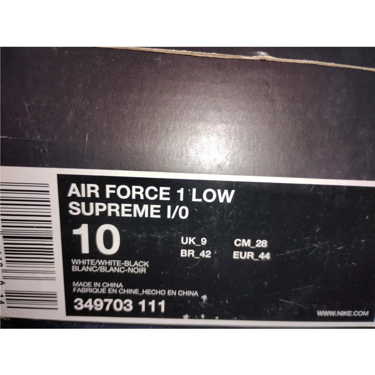Nike shoes - Nike Air Force 1 - Air Force - 349703-111 - White 8