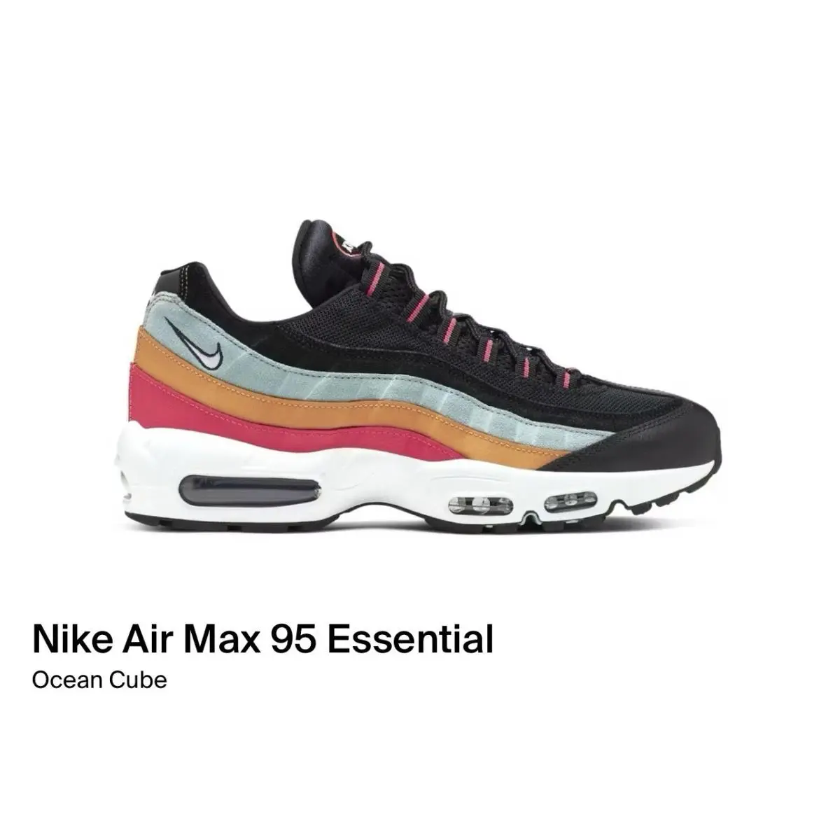 Size 10 -  Air Max 95 Essential Ocean Cube AT9865 002 by Nike