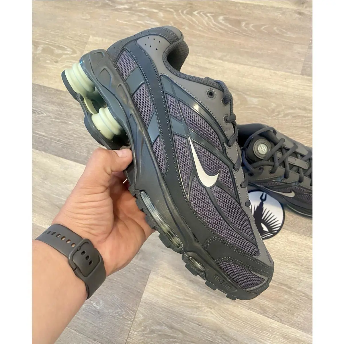 Nike shoes - Nike Shox Ride - Shox Ride - HV2540-001 - Anthracite / Jade Horizon / Iron Grey (UPC: 197859594887) 8
