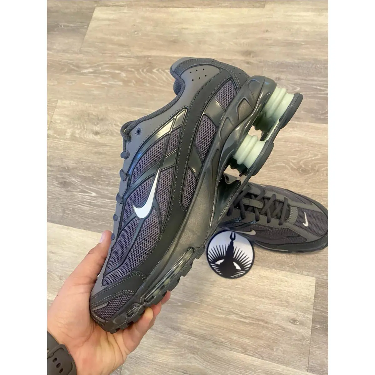 Nike shoes - Nike Shox Ride - Shox Ride - HV2540-001 - Anthracite / Jade Horizon / Iron Grey (UPC: 197859594887) 3