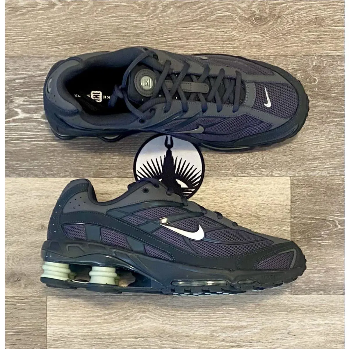Nike shoes - Nike Shox Ride - Shox Ride - HV2540-001 - Anthracite / Jade Horizon / Iron Grey (UPC: 197859594887) 5