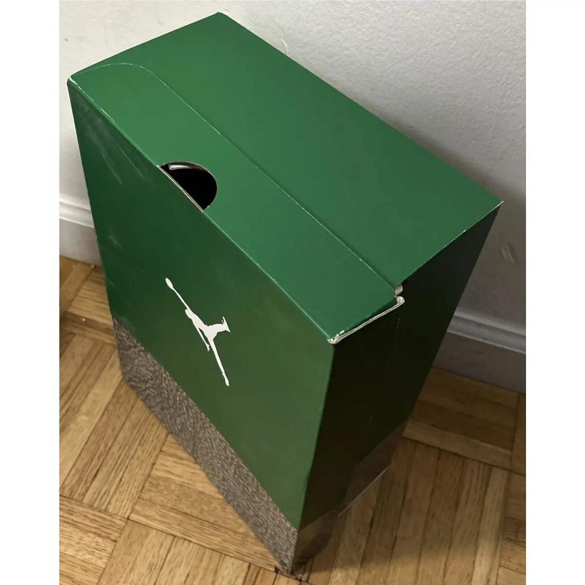 Nike shoes - Air Jordan 3 Retro - Air Retro - CT8532030 - Black/Pine Green-Silver White (UPC: 0195243736783) 9