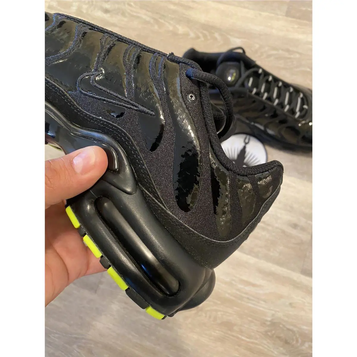 Nike shoes - Nike Air Max Plus - Air Max Plus - FJ2591-001 - Black/Volt/Concord/Metallic Silver (UPC: 197594391796) 1