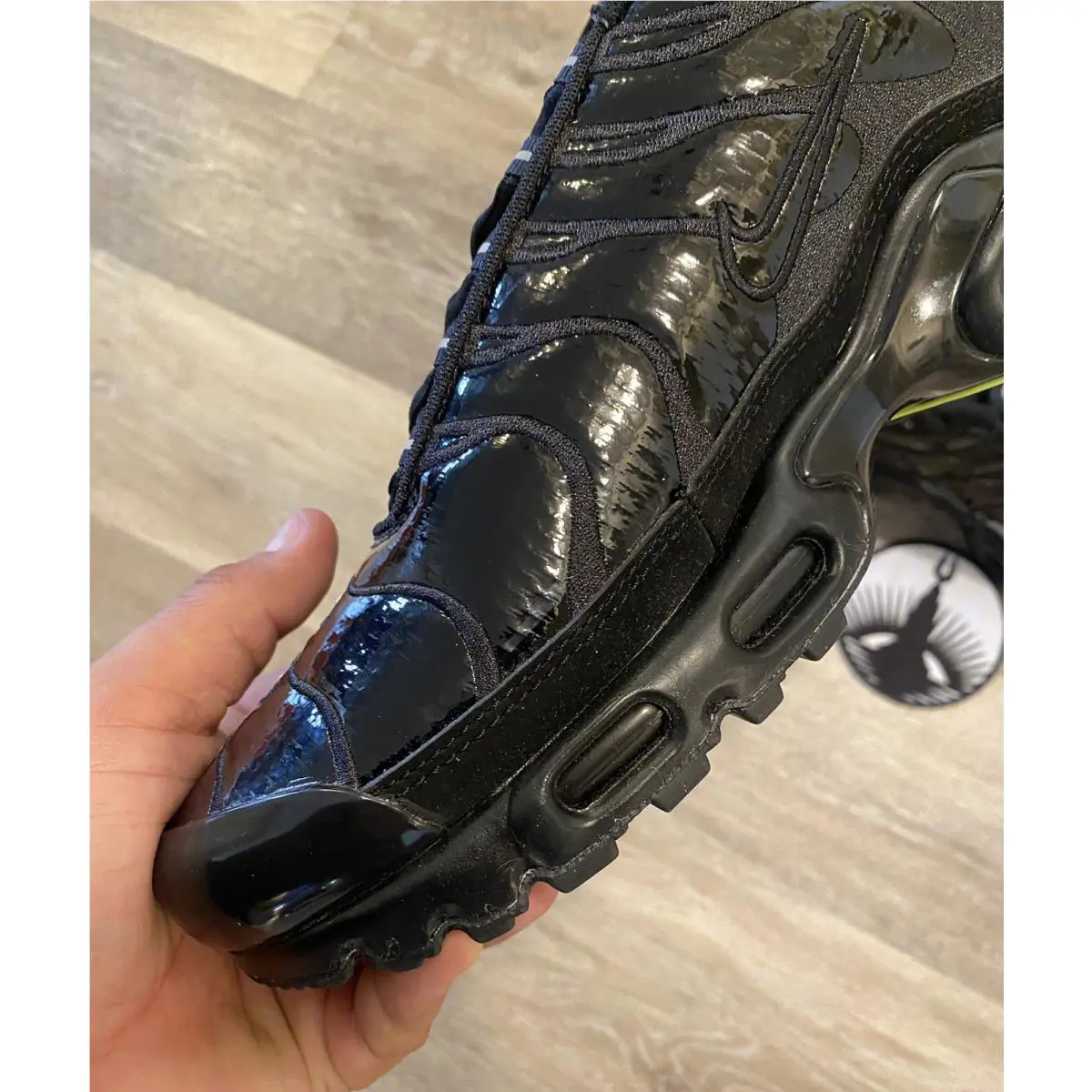 Nike shoes - Nike Air Max Plus - Air Max Plus - FJ2591-001 - Black/Volt/Concord/Metallic Silver (UPC: 197594391796) 2