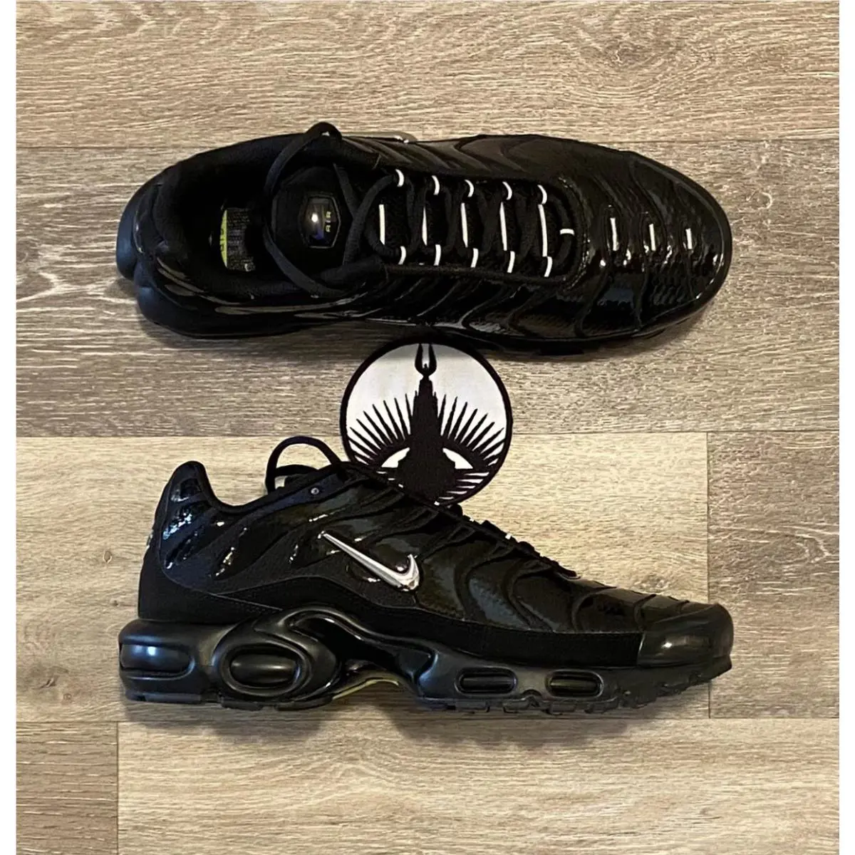 Nike shoes - Nike Air Max Plus - Air Max Plus - FJ2591-001 - Black/Volt/Concord/Metallic Silver (UPC: 197594391796) 5