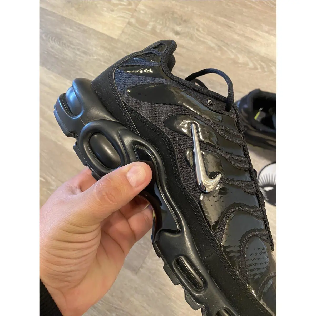 Nike shoes - Nike Air Max Plus - Air Max Plus - FJ2591-001 - Black/Volt/Concord/Metallic Silver (UPC: 197594391796) 7
