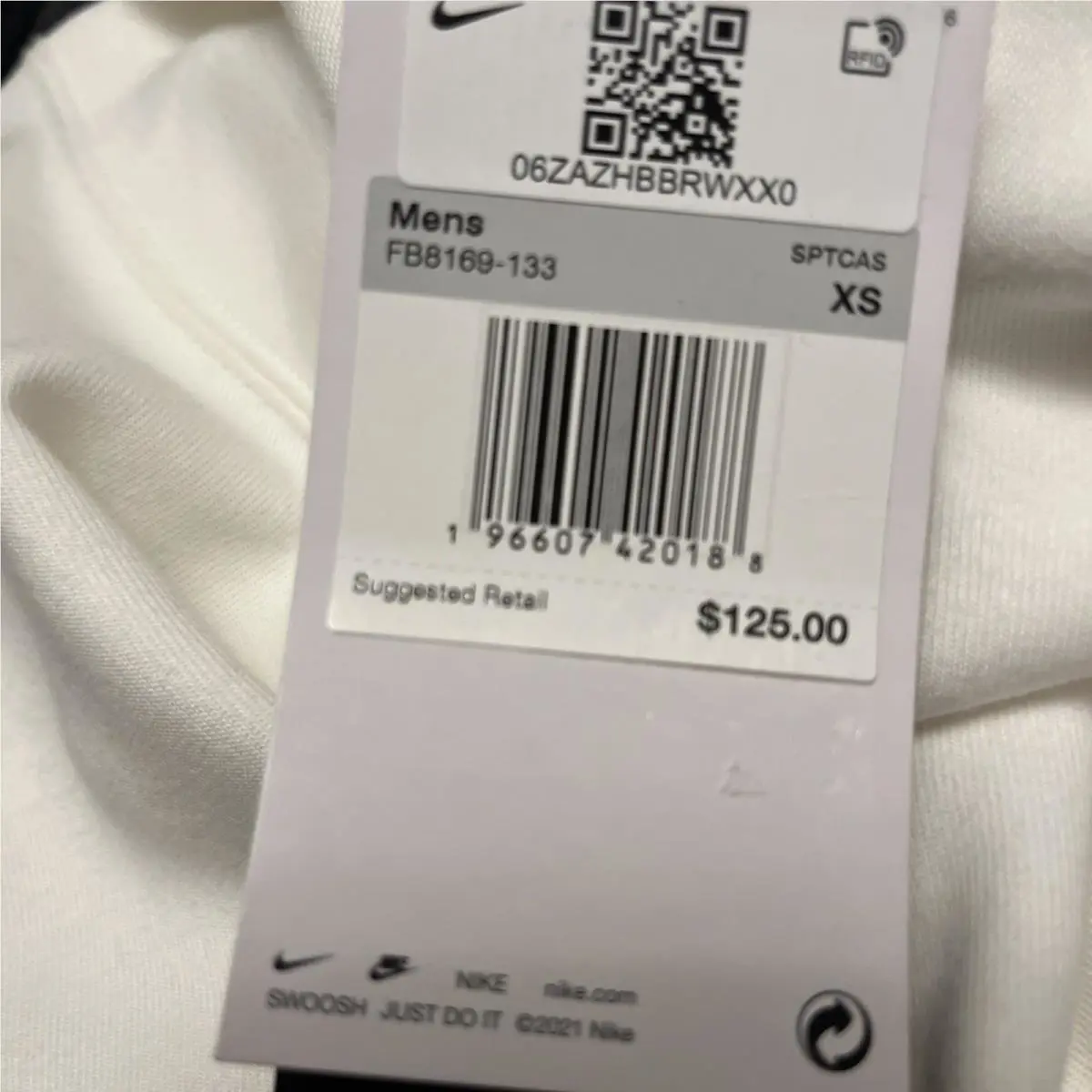 Nike clothing - FB8169 - FB8169 - Sail (UPC: 0196607420188) 5