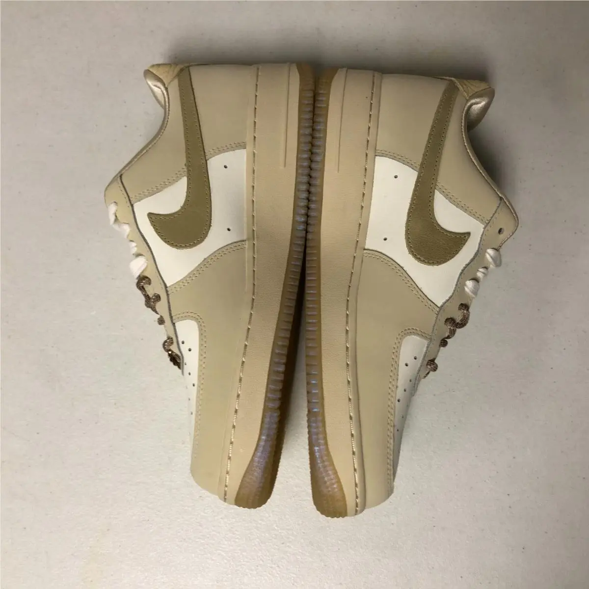 Nike shoes - Nike Air Force 1 `07 - HV5990-172 - Sail/Team Gold-Lt Khaki (UPC: 197860811355) 1