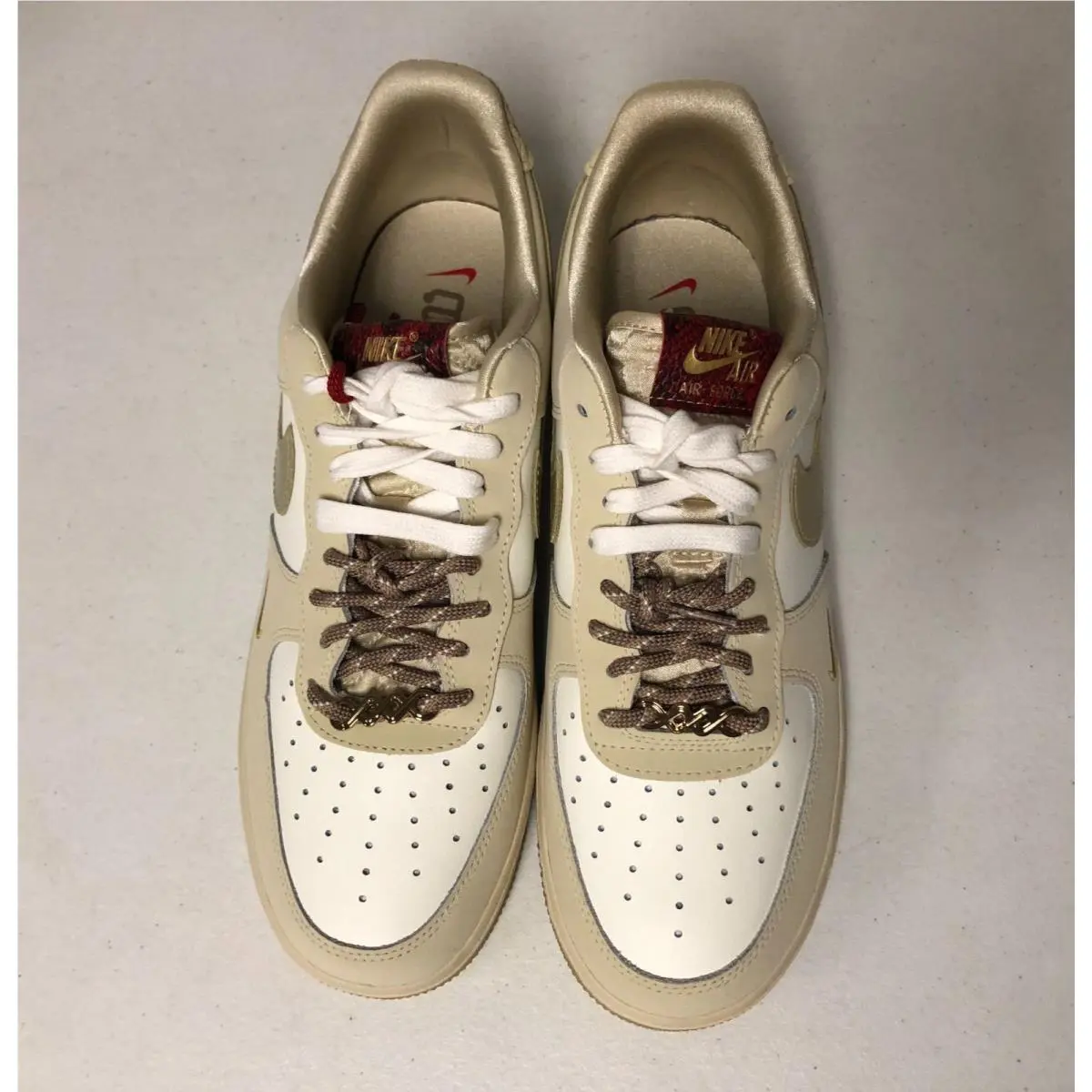 Nike shoes - Nike Air Force 1 `07 - HV5990-172 - Sail/Team Gold-Lt Khaki (UPC: 197860811355) 2