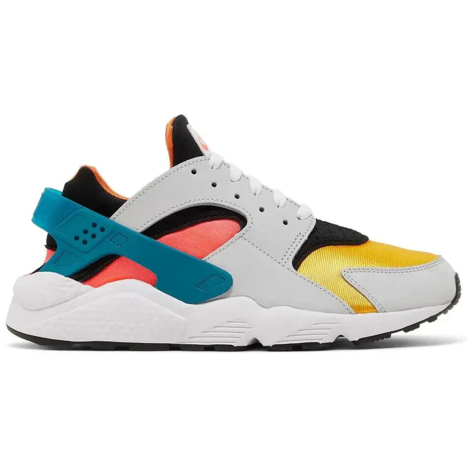 Nike Air Huarache Run Nyc Platinum Blue Black Crimson DZ4859-001 Men`s 10 - Ceam