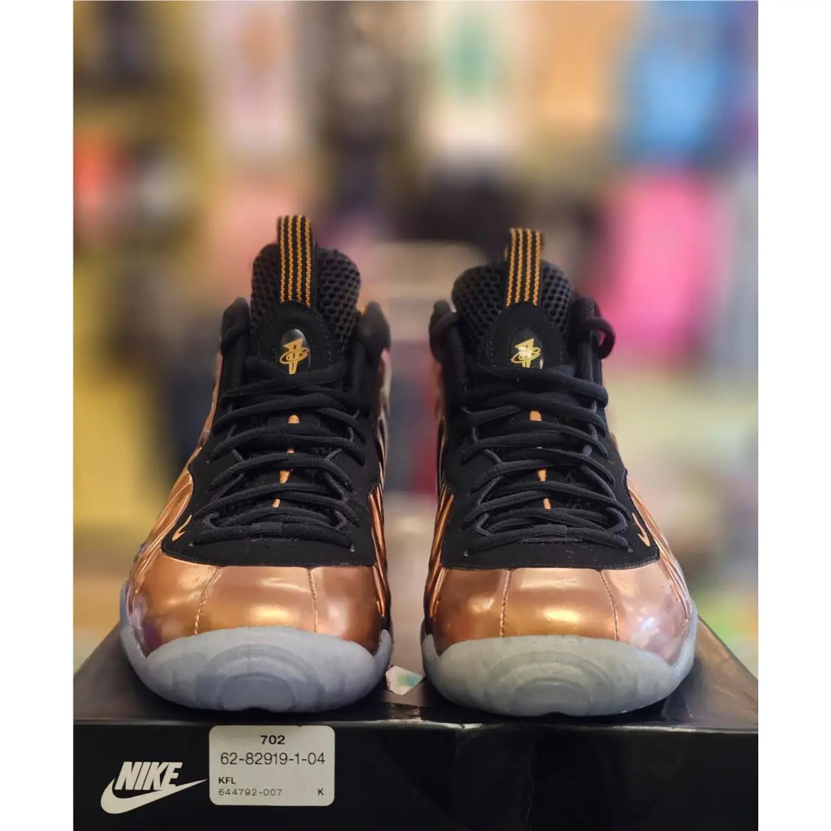 Nike shoes - Nike Little Posite - Little Posite - 644791-004 - Copper (UPC: 00886916686770) 0