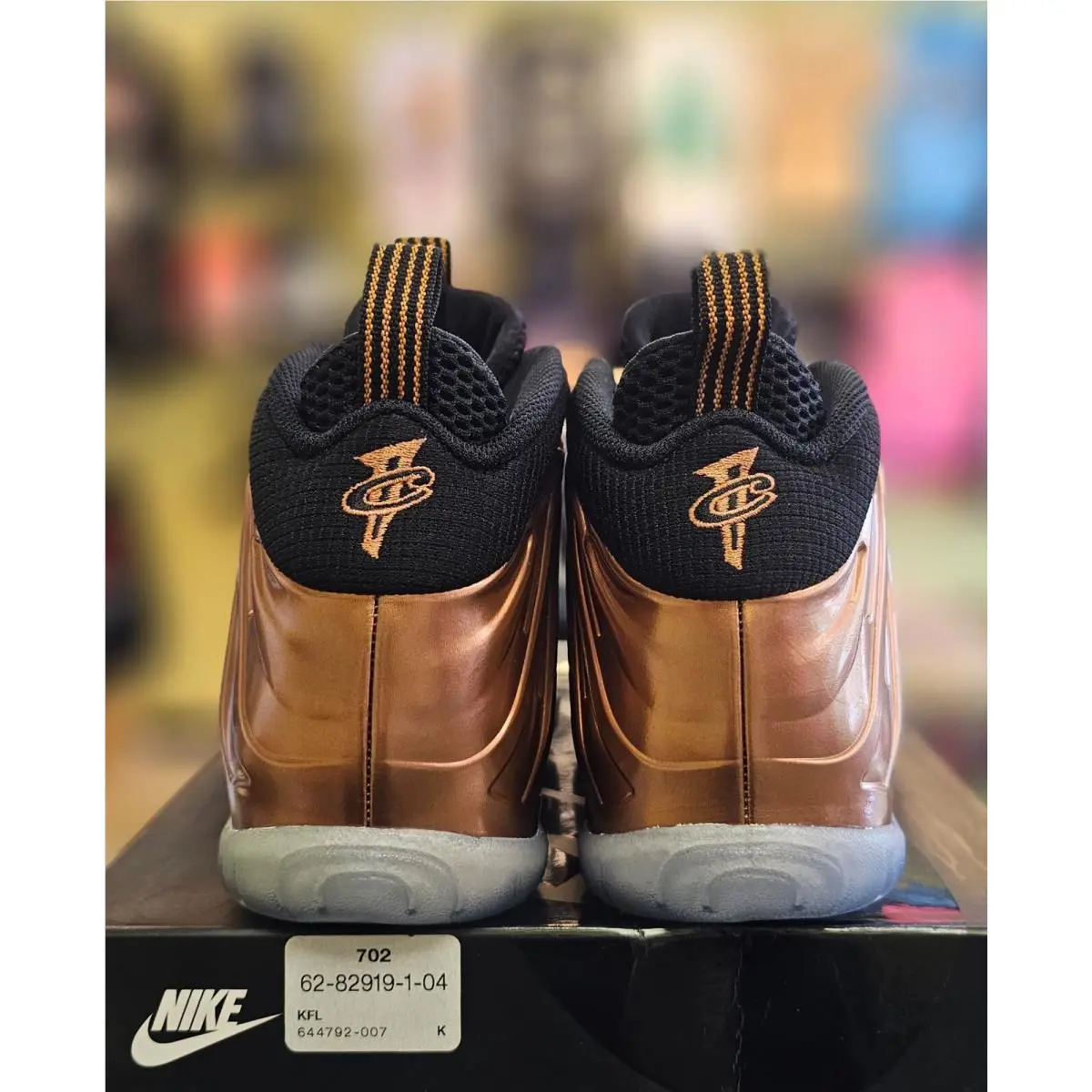 Nike shoes - Nike Little Posite - Little Posite - 644791-004 - Copper (UPC: 00886916686770) 3