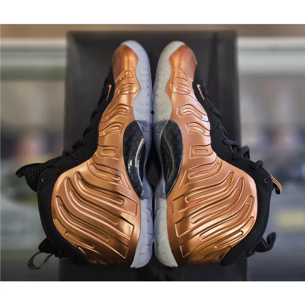 Nike shoes - Nike Little Posite - Little Posite - 644791-004 - Copper (UPC: 00886916686770) 4