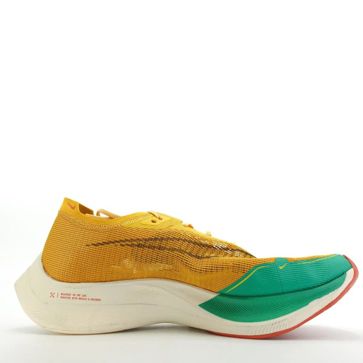 Nike shoes - Nike ZoomX Vaporfly Next - ZoomX Vaporfly Next - DJ5182 700 - Yellow (UPC: 194958238735) 1