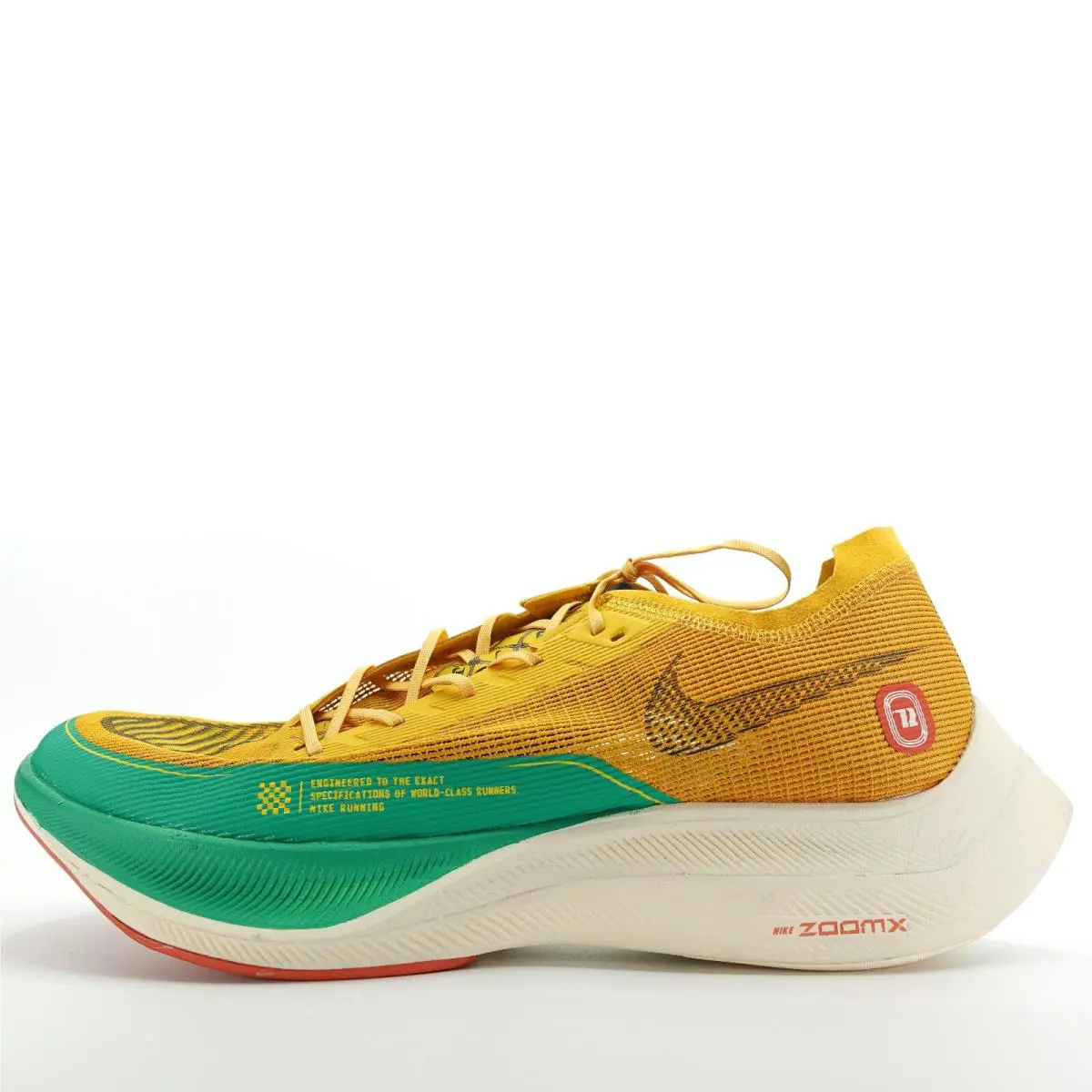 Nike shoes - Nike ZoomX Vaporfly Next - ZoomX Vaporfly Next - DJ5182 700 - Yellow (UPC: 194958238735) 2