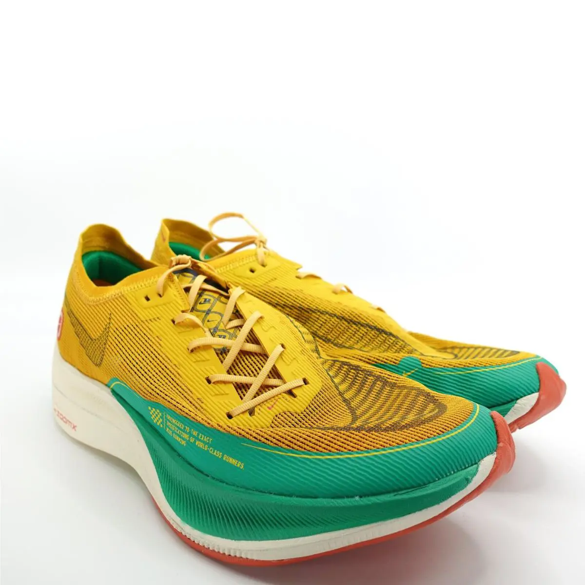 Nike shoes - Nike ZoomX Vaporfly Next - ZoomX Vaporfly Next - DJ5182 700 - Yellow (UPC: 194958238735) 5