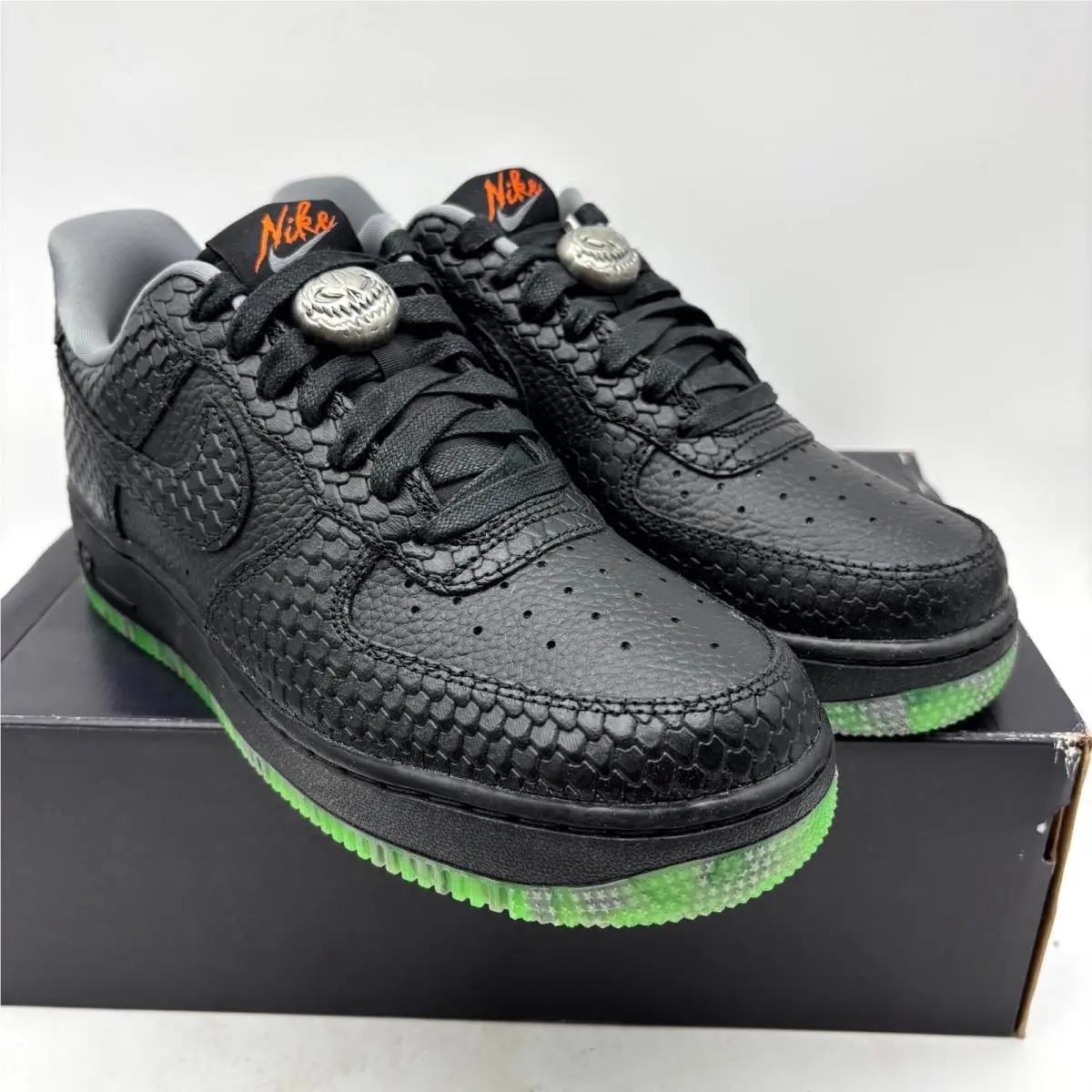 Nike shoes - Nike Air Force 1 `07 PRM - FQ8822-084 - Black (UPC: 196969725211) 0