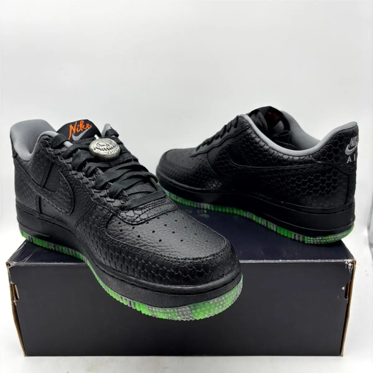 Nike shoes - Nike Air Force 1 `07 PRM - FQ8822-084 - Black (UPC: 196969725211) 1