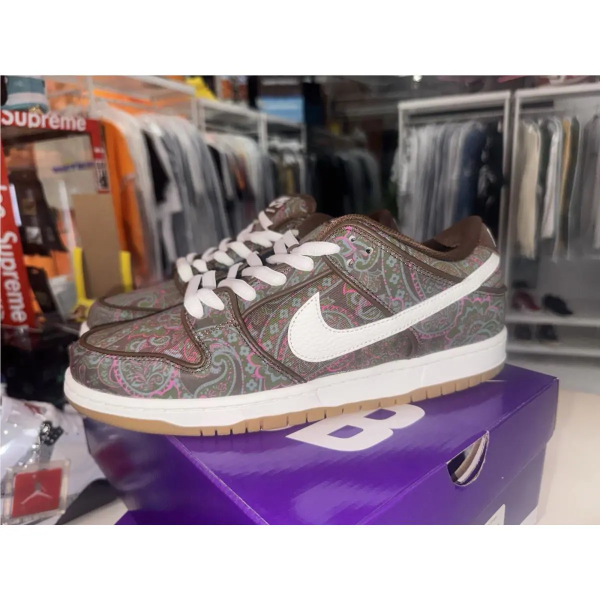 Nike shoes - Nike Dunk - Dunk - DH7534-200 - Multicolor, Manufacturer: Brown/Muli-Color-White-Gum 0