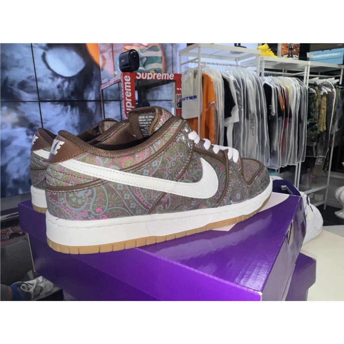 Nike shoes - Nike Dunk - Dunk - DH7534-200 - Multicolor, Manufacturer: Brown/Muli-Color-White-Gum 1