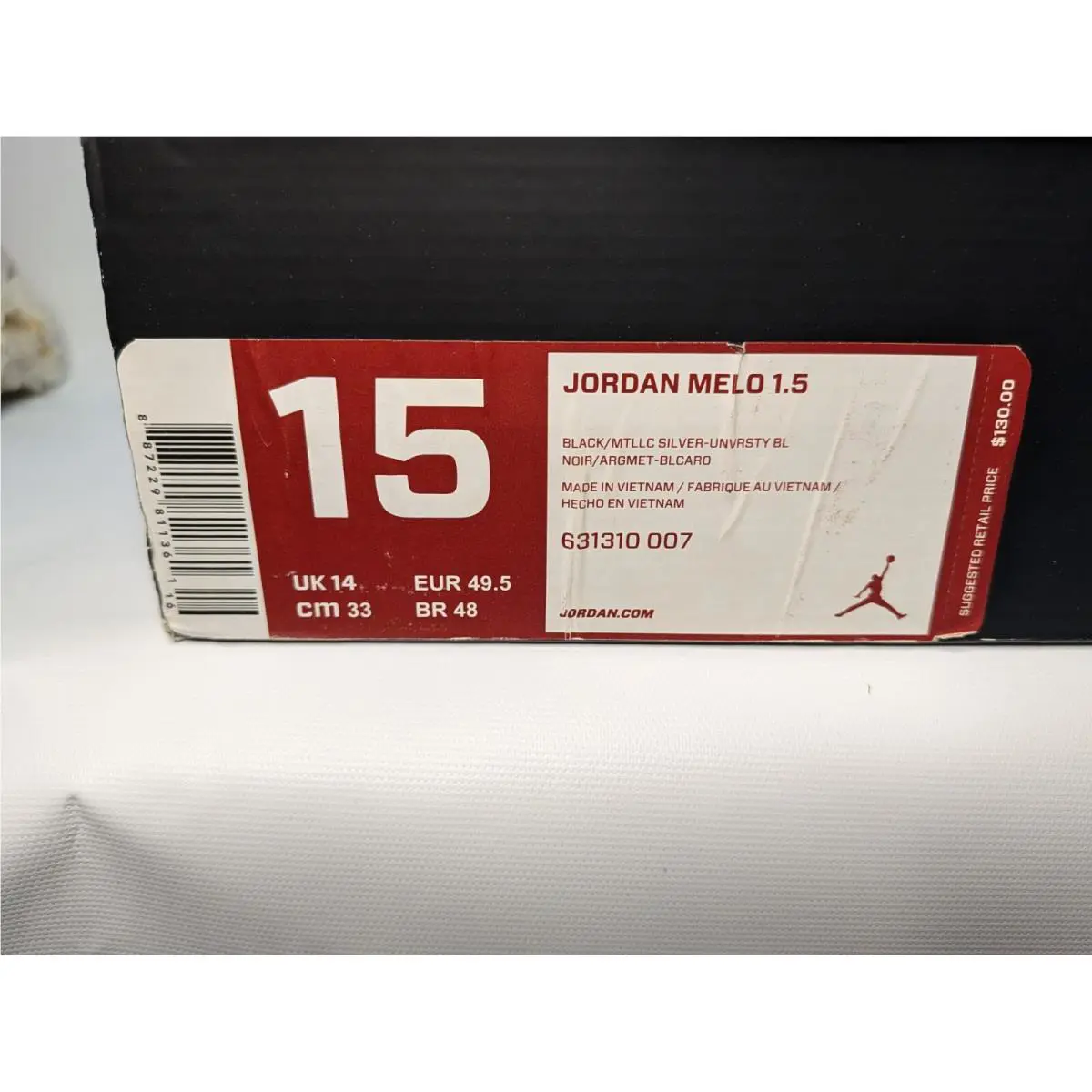 Nike shoes - Jordan Carmelo - Carmelo - 631310-007 - Black (UPC: 887229811361) 1
