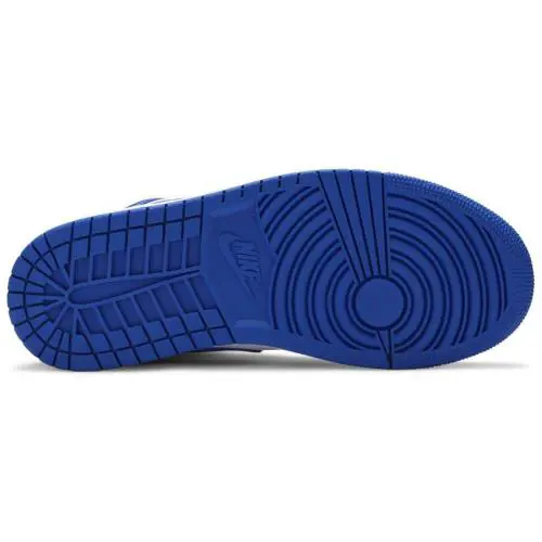 Nike shoes - Air Jordan 1 Mid - Air Mid - BQ6472-104 - Hyper Royal/White (UPC: 195238846084) 3