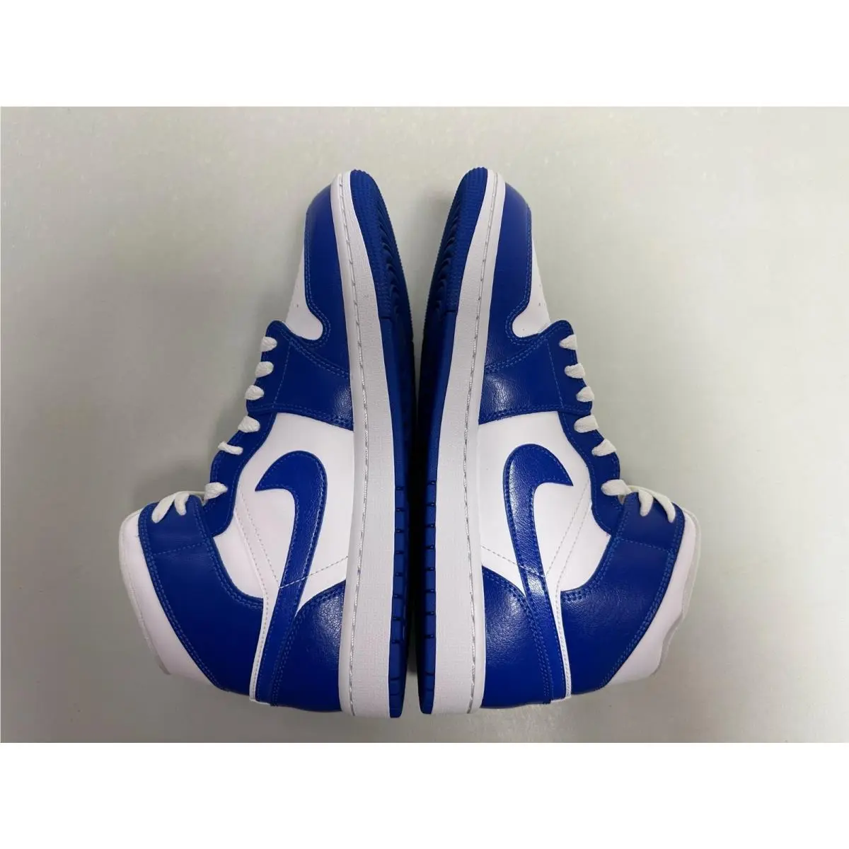 Nike shoes - Air Jordan 1 Mid - Air Mid - BQ6472-104 - Hyper Royal/White (UPC: 195238846084) 3