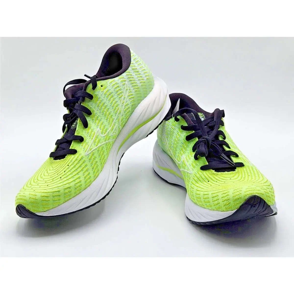Mizuno shoes - Mizuno Wave Rider 26 SSW - Neo Lime/ White 4