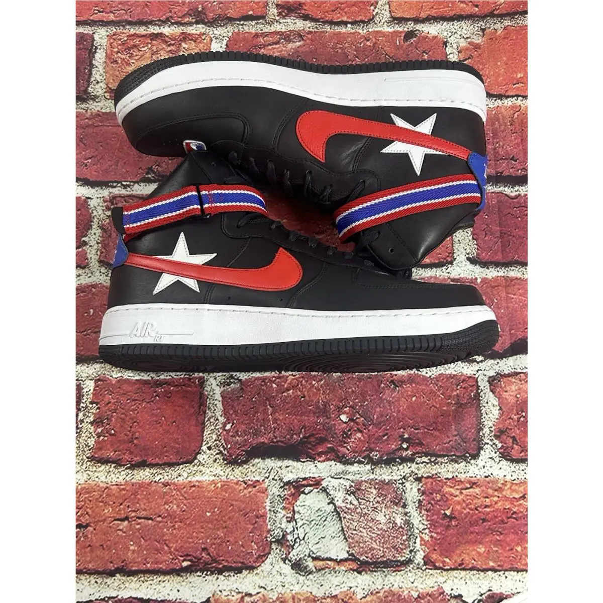 Nike shoes - Nike Air Force 1 - Air Force - AQ3366-001 - Black/Gym Red 6