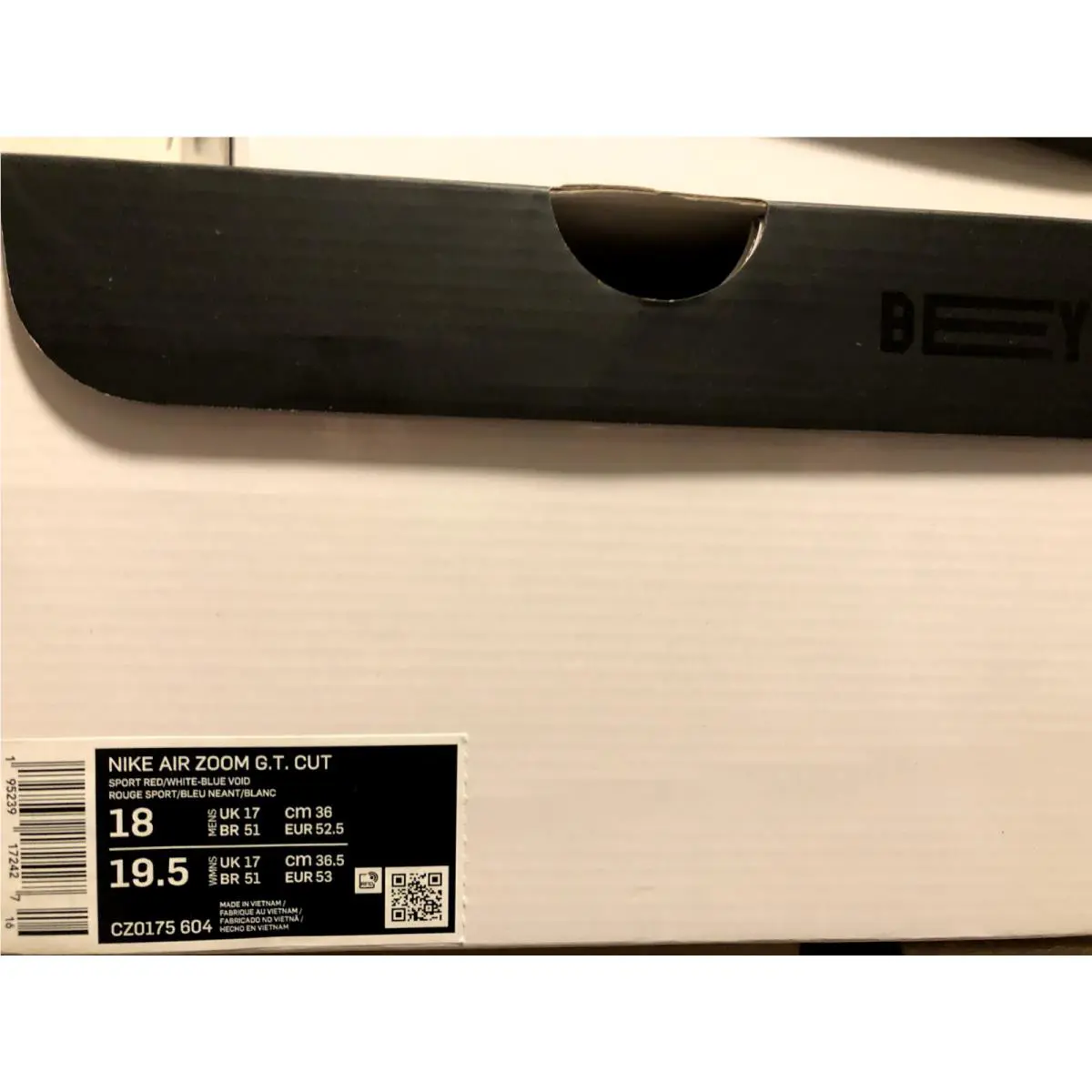 Nike shoes - Nike Air Zoom G.T. Cut USA PE - CZ0175 604 - Red 3