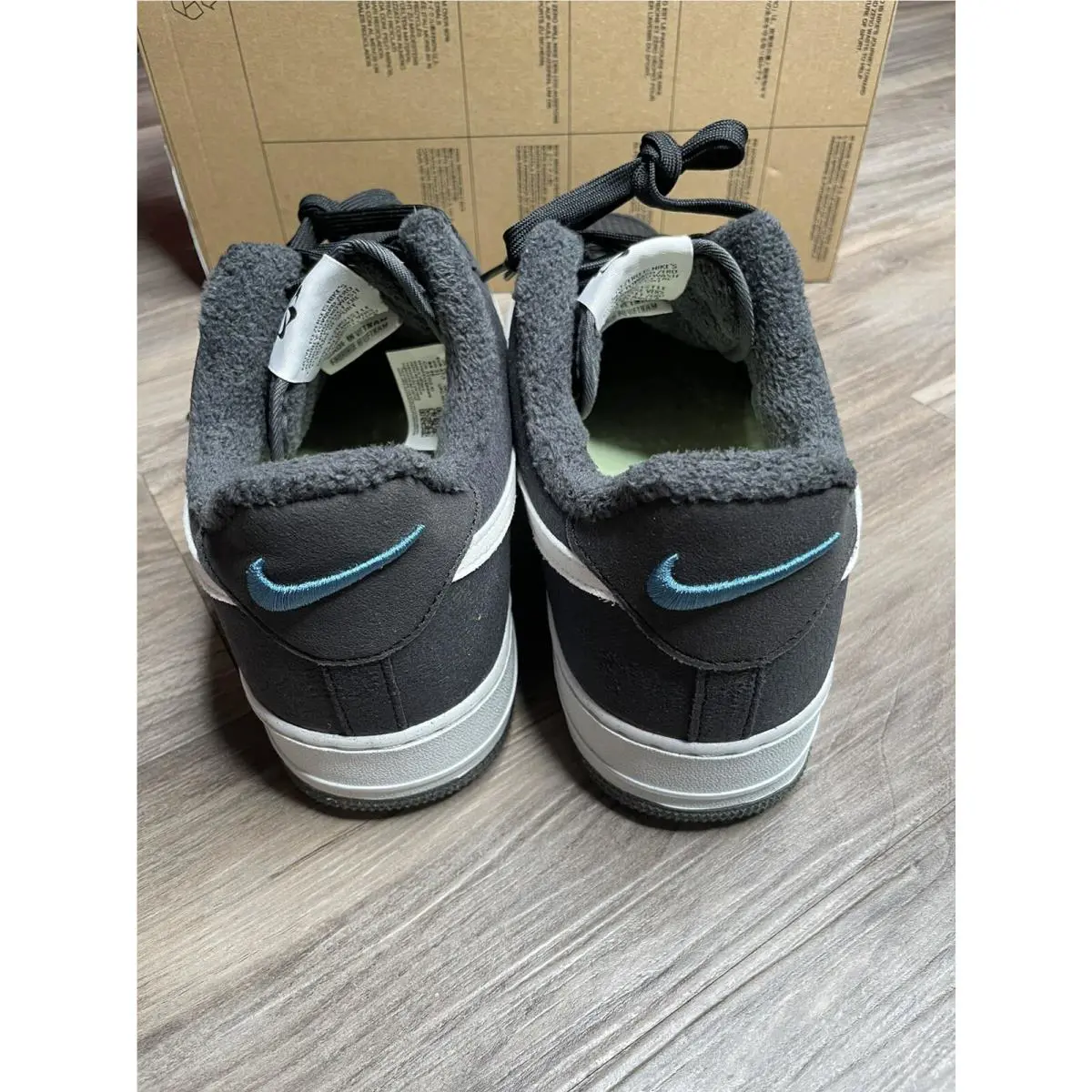 Nike shoes - Nike Air Force 1 - Air Force - DC8871-001 - Black (UPC: 0195243510529) 6