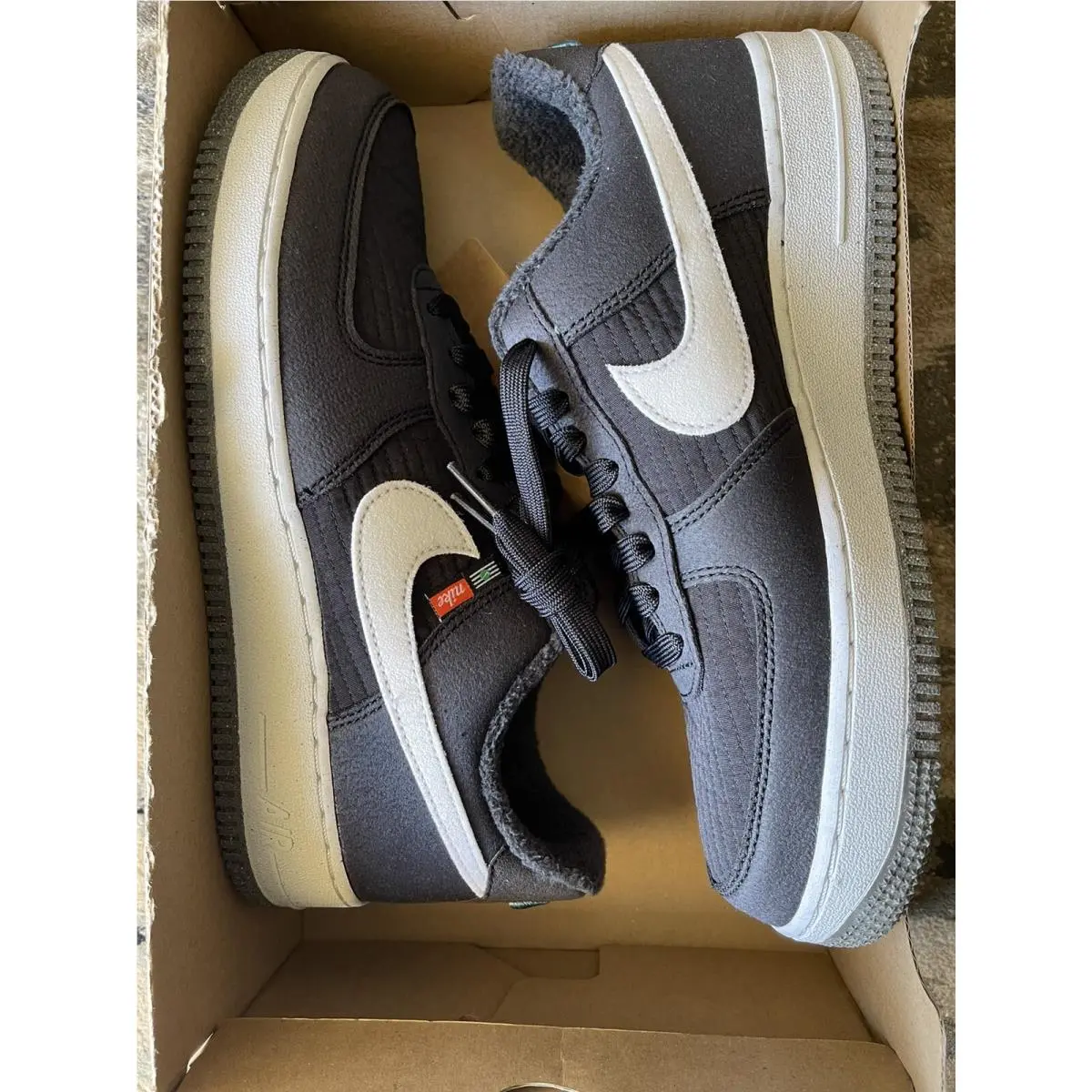 Nike shoes - Nike Air Force 1 - Air Force - DC8871-001 - Black (UPC: 0195243510529) 6
