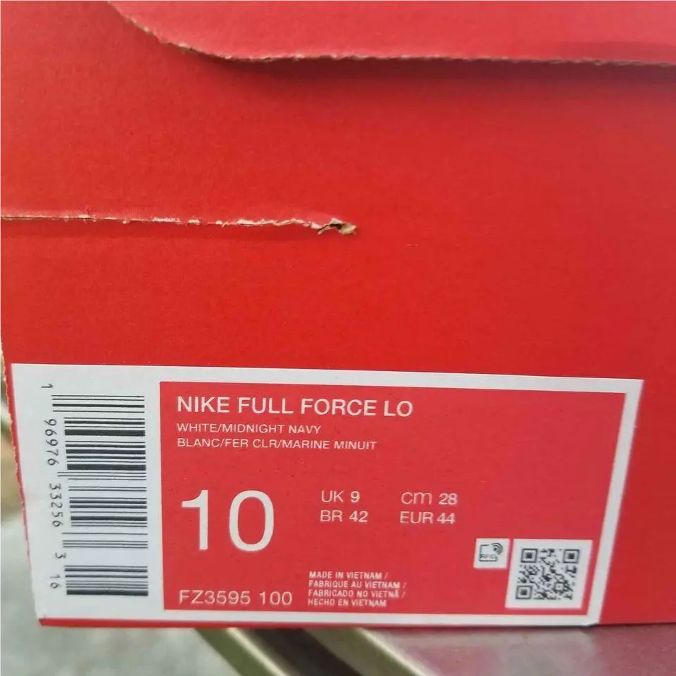 Nike shoes - Nike Full Force - Full Force - White 7