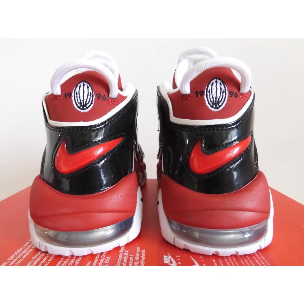 Nike shoes - Nike Air More Uptempo `96 - 921948 600 - Red (UPC: 887224782055) 3