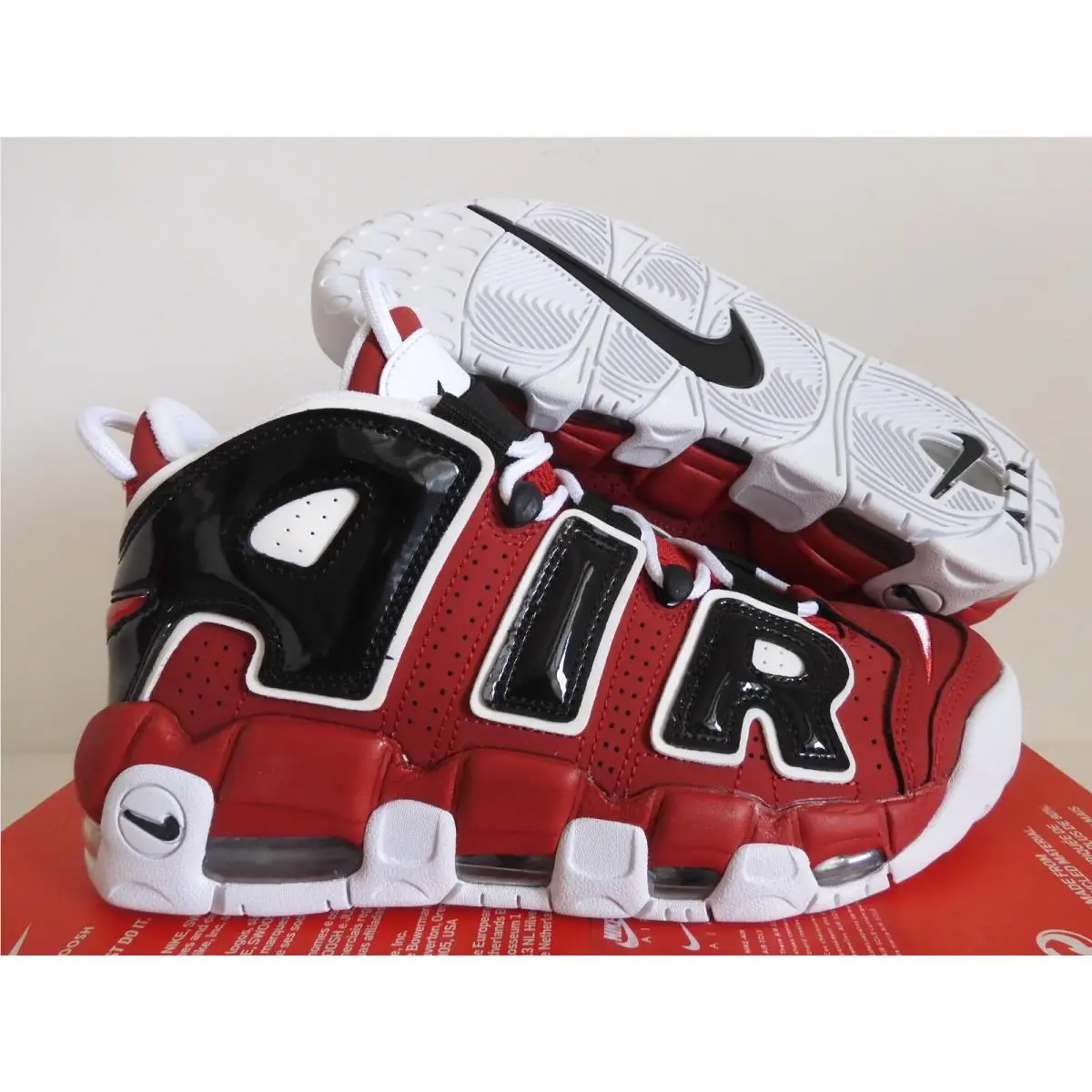 Nike shoes - Nike Air More Uptempo `96 - 921948 600 - Red (UPC: 887224782055) 0