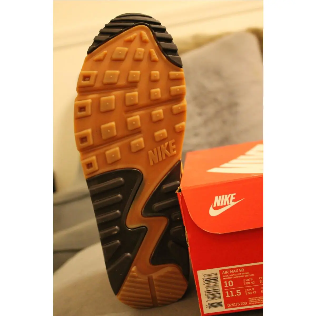 Nike shoes - Nike Air Max 90 - Air Max - DZ5175-200 - Brown 6