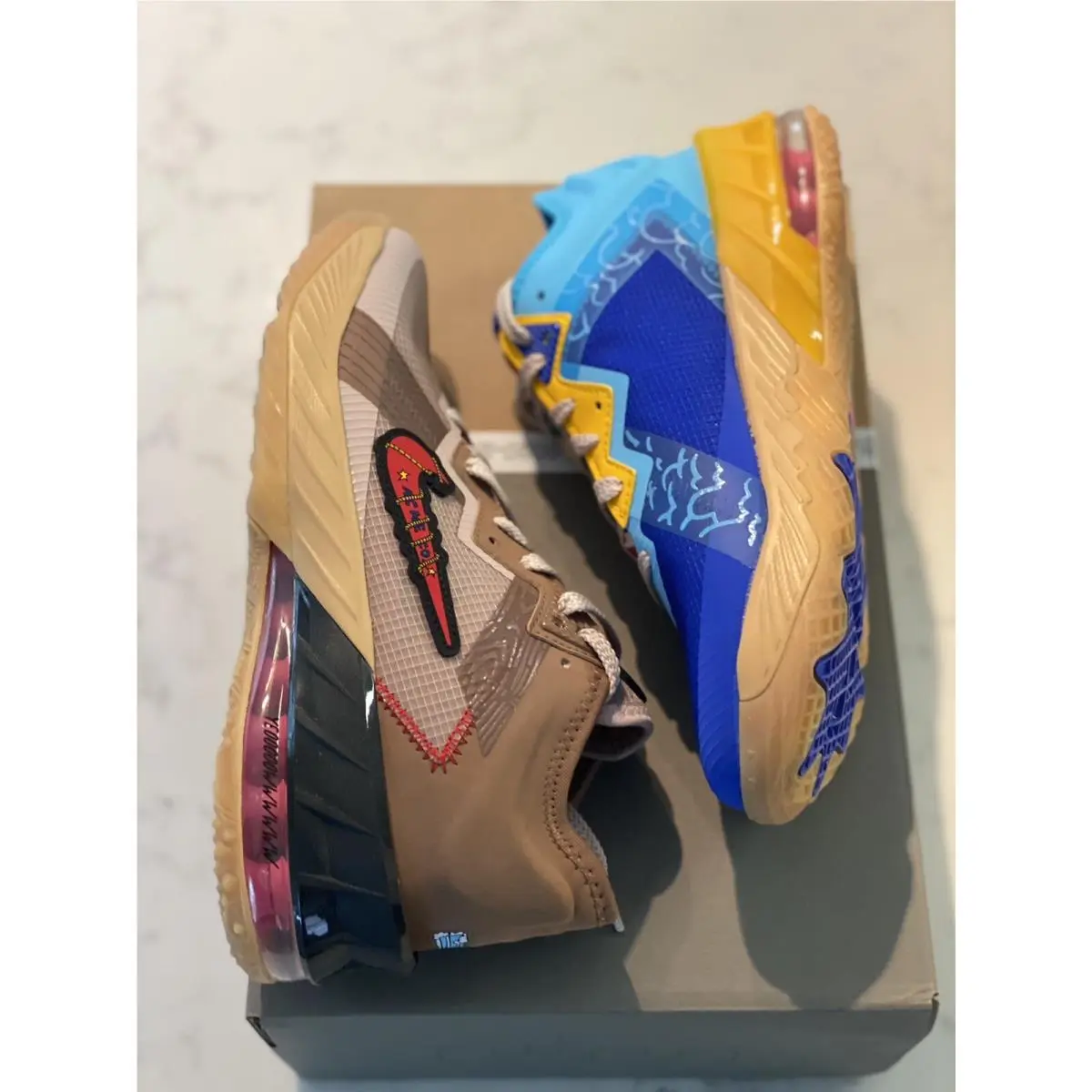 Nike shoes - Nike LeBron 18 - LeBron - DJ3760-401 - Blue (UPC: 195239784620) 3