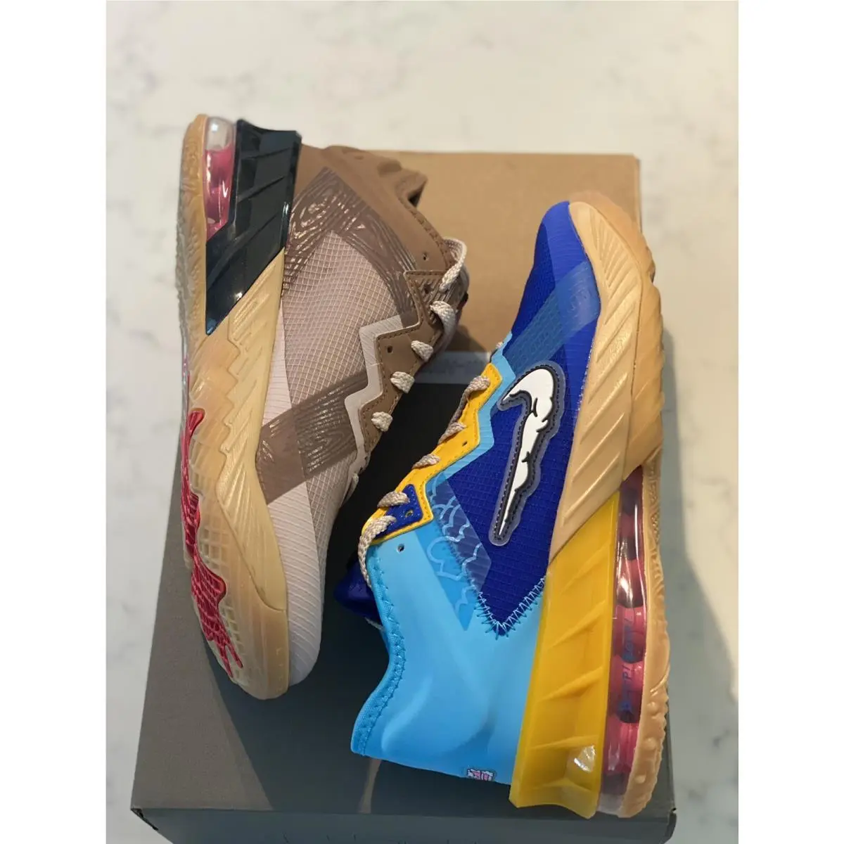 Nike shoes - Nike LeBron 18 - LeBron - DJ3760-401 - Blue (UPC: 195239784620) 2